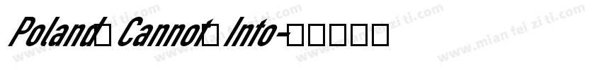 Poland Cannot Into字体转换